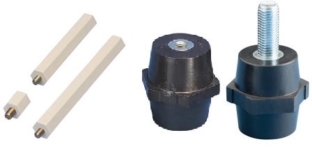 Izolatory niskonapięciowe ISO TP ERIFLEX Dystanse izolujące i metalowe